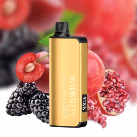 ALIBARBAR INGOT 9000 Puffs Blackberry Pomegranate Cherry Vape