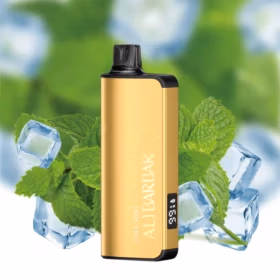 ALIBARBAR INGOT 9000 Puffs Cool Mint Gold Vape