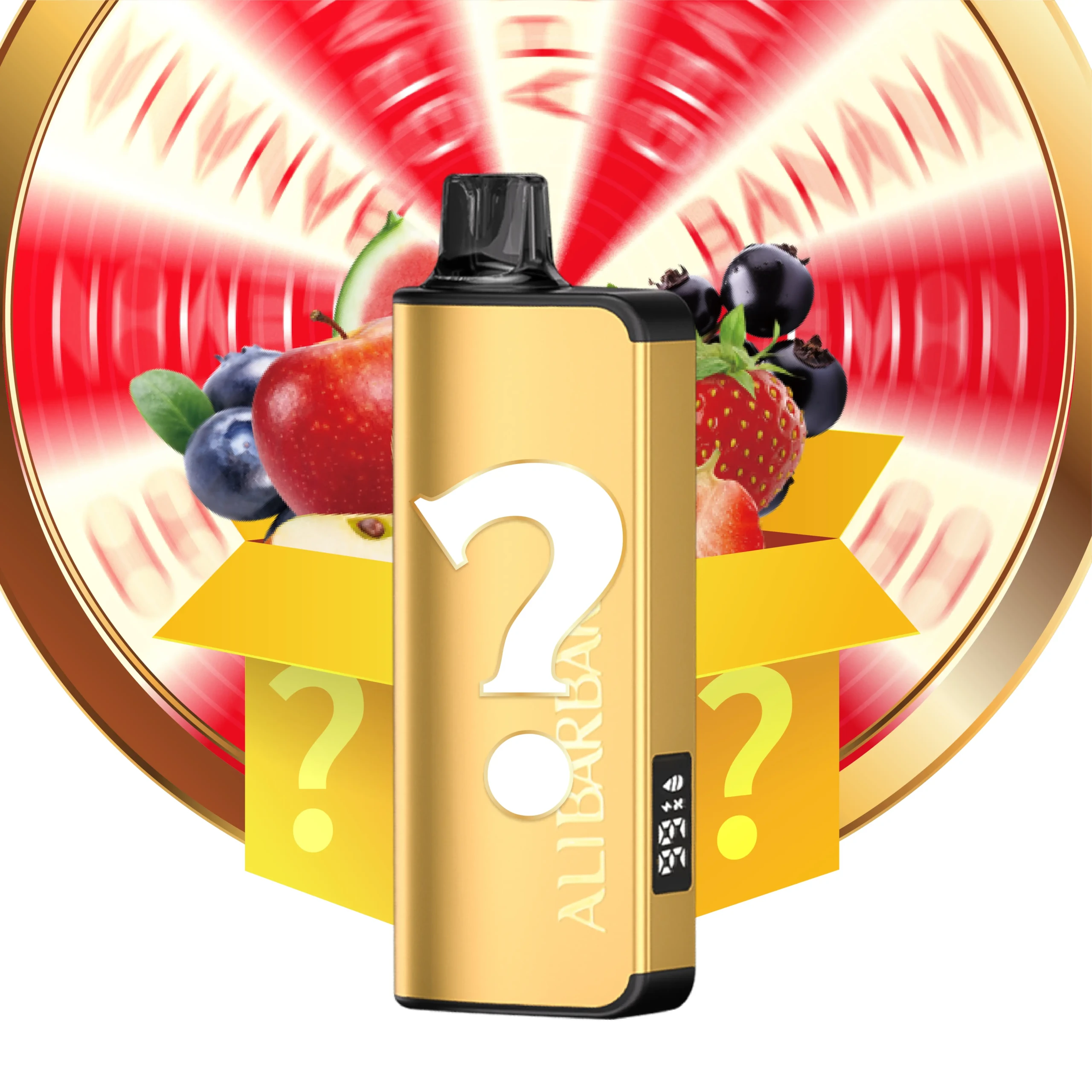 ALIBARBAR INGOT 9000 Puffs WTF 12 Flavour roulette-