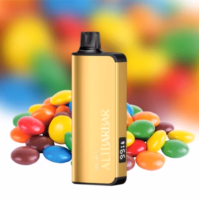 ALIBARBAR INGOT 9000 Puffs Skittles Gold Vape