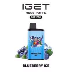 IGET BAR PRO 10000 Blueberry Ice disposable vape