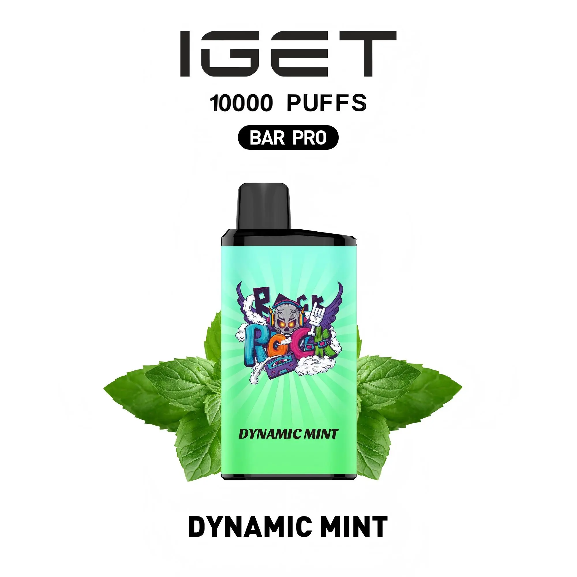 IGET BAR PRO 10000 BLUEBERRY ICE 18 IGET BAR PRO DYNAMIC MINT