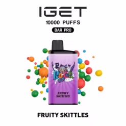 IGET BAR PRO 10000 FRUITY SKITTLES disposable vape