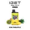 IGET BAR PRO 10000 Kiwi Pineapple disposable vape with tropical fruit Option and mesh coil