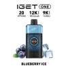 IGET ONE Vape 12000 PUFFS BLUEBERRY ICE 42 IGET ONE Vape 12000 PUFFS BLUEBERRY ICE