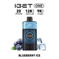 IGET ONE Vape 12000 PUFFS BLUEBERRY ICE
