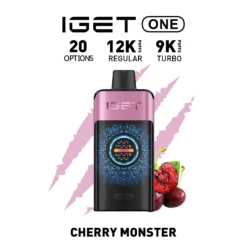 IGET ONE Vape 12000 PUFFS CHERRY MONSTER