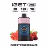 IGET ONE Vape 12000 PUFFS CHERRY POMEGRANATE 43 IGET ONE Vape 12000 PUFFS CHERRY POMEGRANATE
