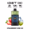 IGET ONE Vape 12000 Puffs Strawberry Kiwi Ice 42 IGET ONE Vape 12000 PUFFS STRAWBERRY KIWI ICE