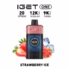 IGET ONE Vape 12000 Puffs Strawberry Pomegranate Ice disposable vape