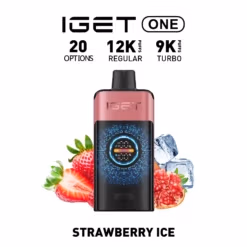IGET ONE Vape 12000 Puffs Strawberry Pomegranate Ice disposable vape