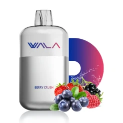 WALA POP Berry Crush 10000 Puffs Device mixed berry disposable vape with strawberry, blackberry, and raspberry Option