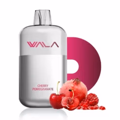WALA POP Cherry Pomegranate 10000 Puffs Device premium disposable vape