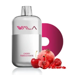 WALA POP Cherry Pomegranate 10000 Puffs Device premium disposable vape