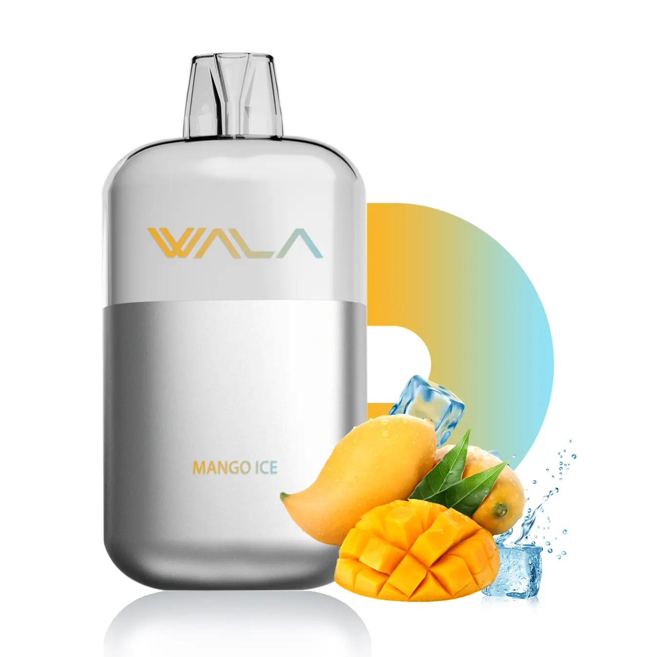 WALA POP Mango Ice 10000 Puffs Device 1 WALA POP Mango Ice 10000 Puffs Device